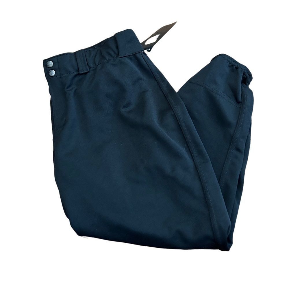Mens Black Baseball Pants NWT